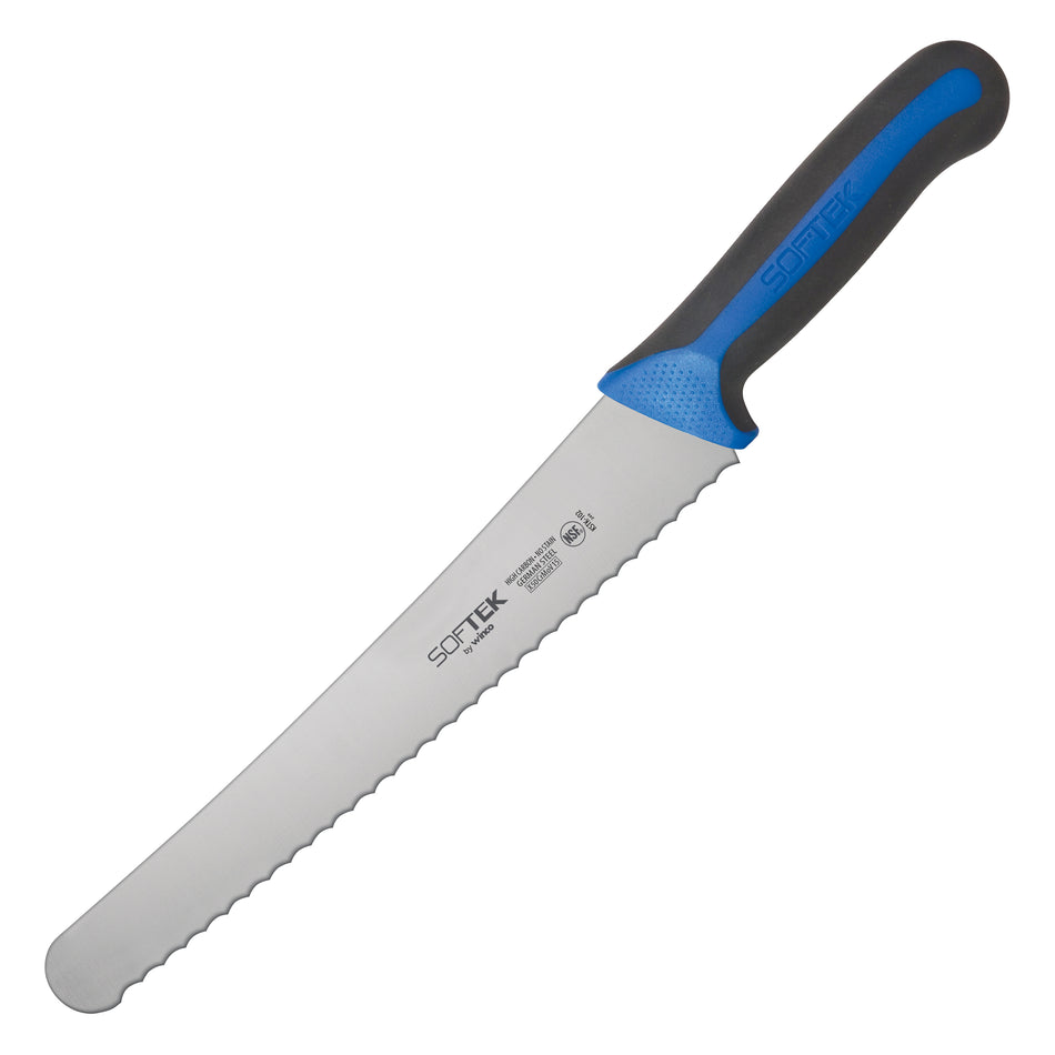 Winco KSTK-102 10 Inch Blade High Carbon Sof-Tek Non-Slip Handle Knife