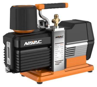 NAVAC Vacuum Pump 115 VAC 1/2 HP 12 CFM - 5 Micron A2L Compatible NP12DM