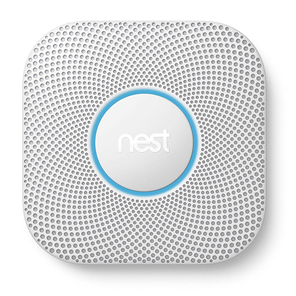 S3004PWBUS - Nest Protect 2nd Generation Smoke and Carbon Monoxide Alarm, Battery, White