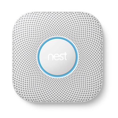 S3005PWLUS - Nest Protect 2nd Generation Smoke and Carbon Monoxide Alarm, Wired, White, 120V Connector