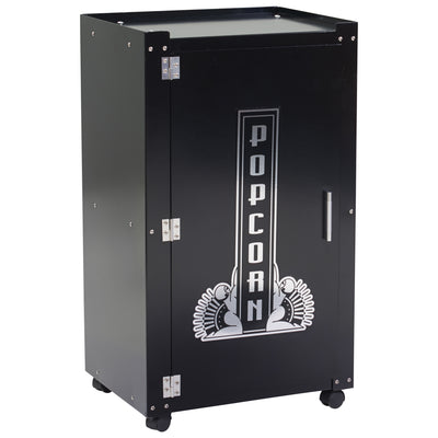Winco 30050 21 Inch Black Benchmark Pedestal for Metropolitan Popcorn Machines