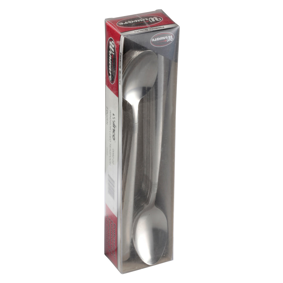 Winco 0082-02 Windsor Iced Tea Spoon, 2doz/pk, 18/0 Medium Weight