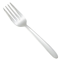 12 pack Winco 0019-06 Flute Salad Fork, 18/0 Heavyweight