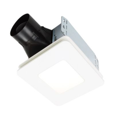 Broan - BEL6 - Roomside Series 60Cfm, 0.9 Sones Fan/Light, Energy Star Certified