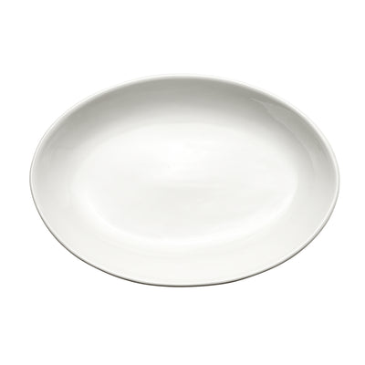 Winco 19" Oval Specialty Platter - Stainless Steel Serving Tray