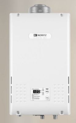 Noritz - BGQ-2457WS-FFA US NG - NR83-DVC Pack - with NR83DVCNG, CVK-H-F (Horizontal Kit), IK-WV-200-1-TH-LF (Isolation Valve)