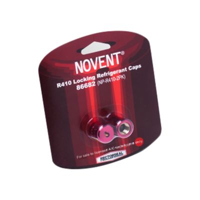 Novent® Valve Cap Aluminum; Brass; Neoprene 1/4" 86682