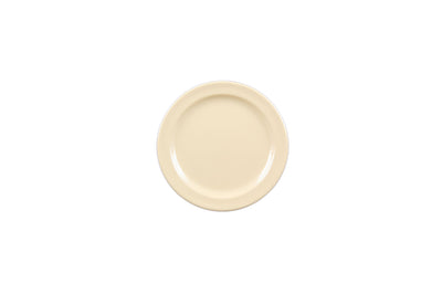 Thunder Group NS105T 5-1/2 Inch Diameter Round Plate BPA Free Melamine Tan