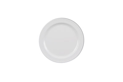 Thunder Group NS106W 6-1/2 Inch Round Break-resistant Melamine Plate White