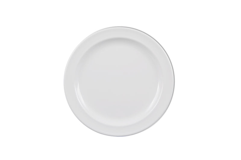 Thunder Group NS107W 7-1/4 Inch Dessert Plate Round Break-Resistant Melamine White