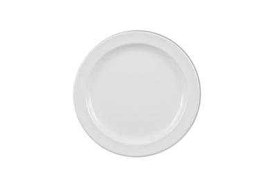 Thunder Group NS107W 7-1/4 Inch Dessert Plate Round Break-Resistant Melamine White