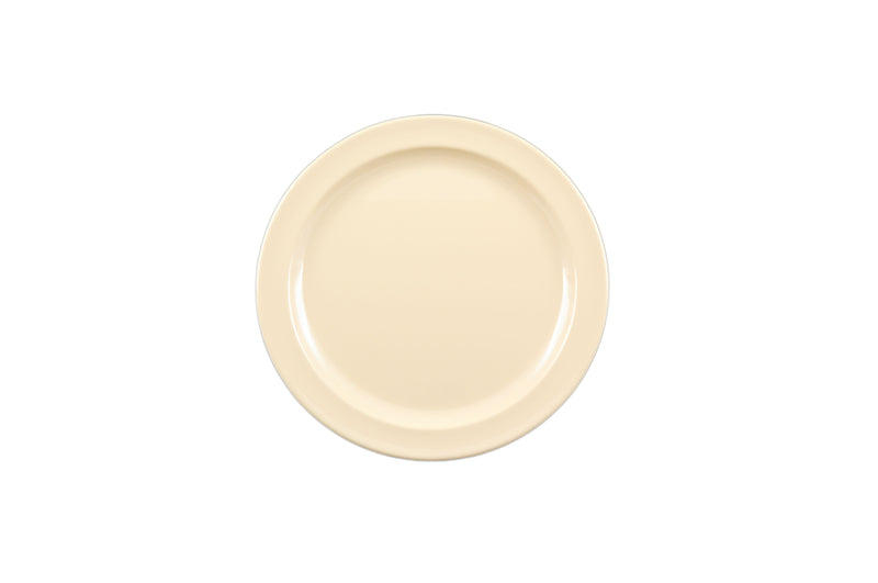Thunder Group NS109T 9 Inch Round Dinner Plate Break-resistant BPA Free Melamine Tan