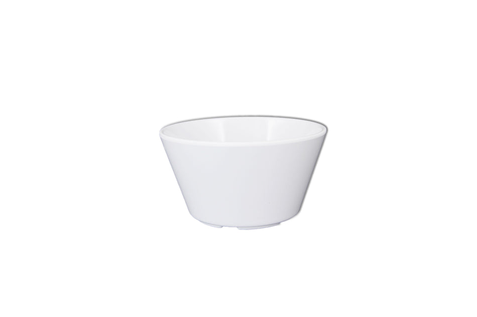 12 Pack 8 oz, 3-7/8" x 2-1/8" Height, Bouillon Cup, White Color, Melamine, BPA Free, Dishwasher Safe, Break-Resistant, Shatter-Resistant, No Microwave, No Oven, NSF