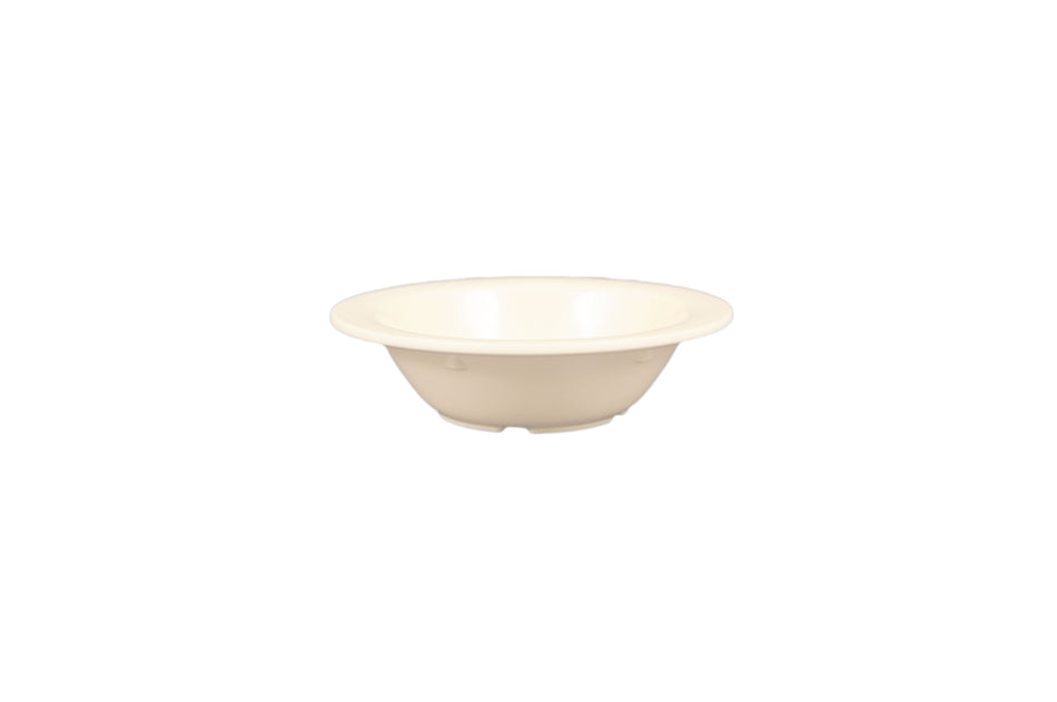 12 Pack 4 oz, 4-3/4" x 1-1/4" Height, Fruit Bowl, Tan Color, Melamine, BPA Free, Dishwasher Safe, Break-Resistant, Shatter-Resistant, No Microwave, No Oven, NSF