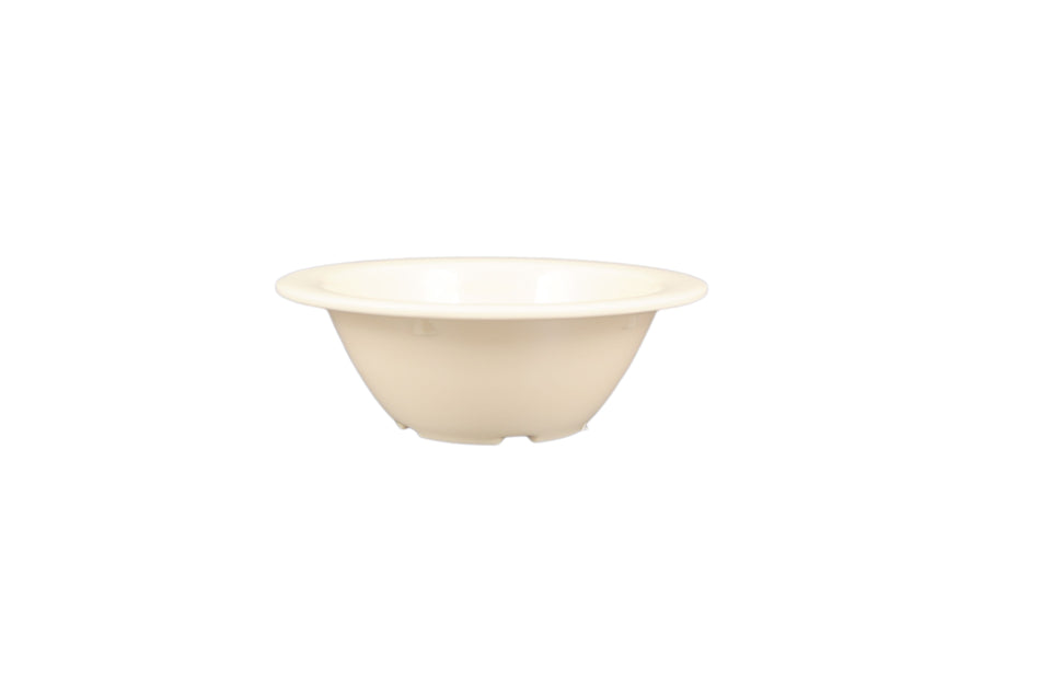 12 Pack 5 oz, 4-3/4" Diameter x 1-5/8" Height, Fruit Bowl, Tan Color, Melamine, BPA Free, Dishwasher Safe, Break-Resistant, Shatter-Resistant, No Microwave, No Oven, NSF