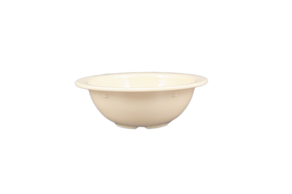 12 Pack 10 oz, 5-1/2" Diameter x 1-7/8" Height, Grapefruit Bowl, Tan Color, Melamine, BPA Free, Dishwasher Safe, Break-Resistant, Shatter-Resistant, No Microwave, No Oven, NSF