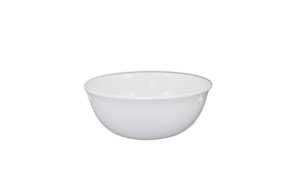 12 Pack 15 oz, 5-1/4" Diameter x 2-1/8" Height, Nappie, White Color, Melamine, BPA Free, Dishwasher Safe, Break-Resistant, Shatter-Resistant, No Microwave, No Oven, NSF