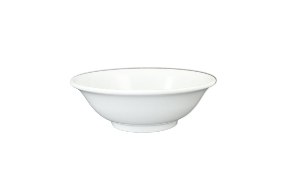 12 Pack 22 oz, 6-7/8" Diameter x 2-1/4" Height, Rimless Bowl, White Color, Melamine, BPA Free, Dishwasher Safe, Break-Resistant, Shatter-Resistant, No Microwave, No Oven, NSF