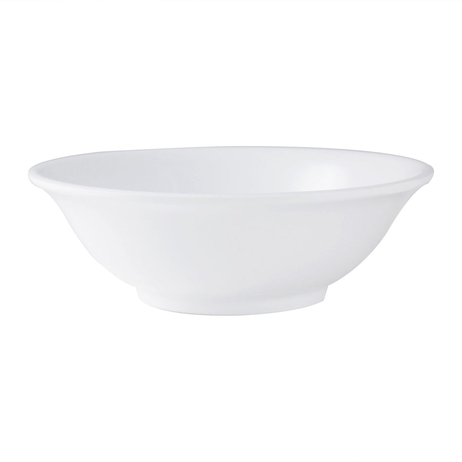 12 Pack 32 oz, 7-1/2" Diameter x 2-1/2" Height, Rimless Bowl, White Color, Melamine, BPA Free, Dishwasher Safe, Break-Resistant, Shatter-Resistant, No Microwave, No Oven, NSF