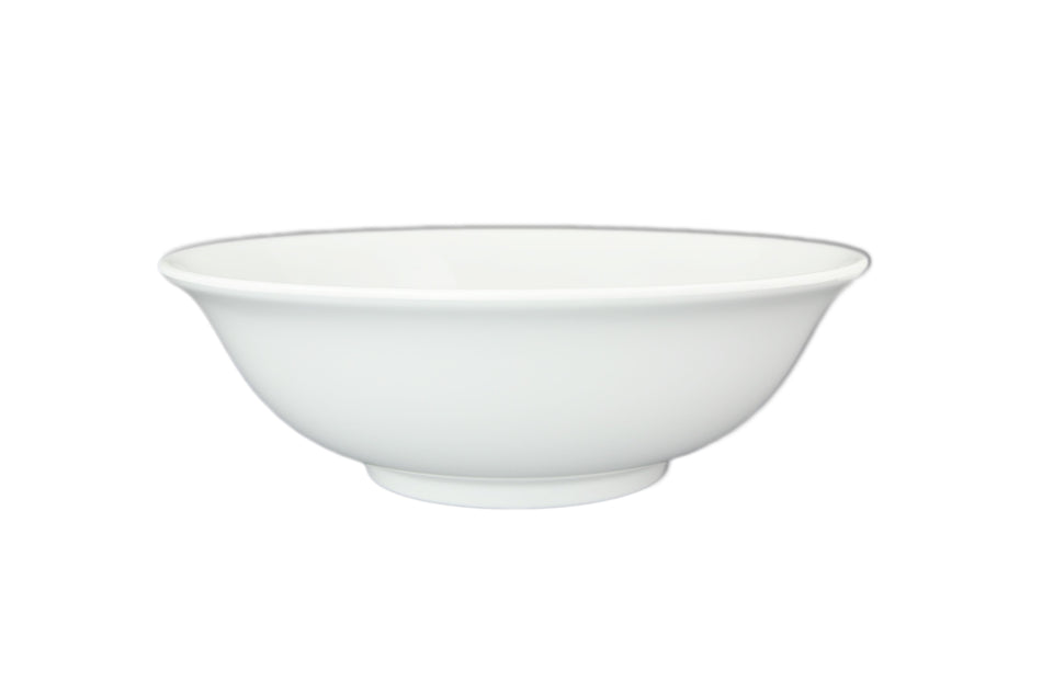 12 Pack 70 oz, 9-3/4" Diameter x 3-1/4" Height, Rimless Bowl, White Color, Melamine, BPA Free, Dishwasher Safe, Break-Resistant, Shatter-Resistant, No Microwave, No Oven, NSF