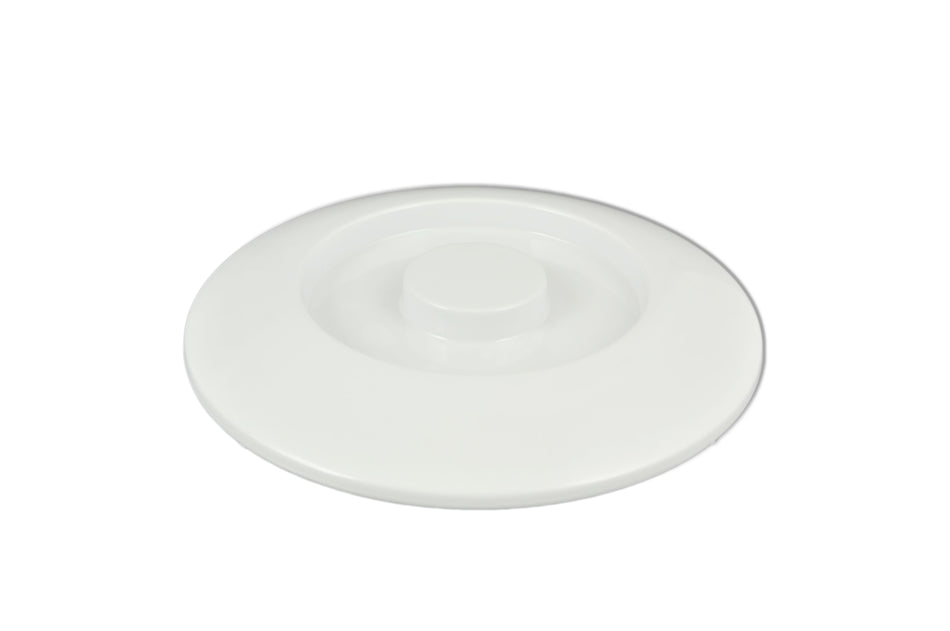 12 Pack Lid Only, Fits NS608-1W, White Color (Divided Server Sold Separately), Melamine, BPA Free, Dishwasher Safe, Break-Resistant, Shatter-Resistant, No Microwave, No Oven, NSF