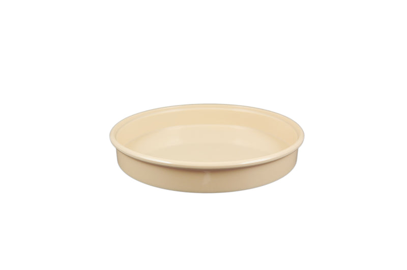 Thunder Group NS608T 8-1/4 Inch Diameter Tortilla Server with Lid Melamine Tan