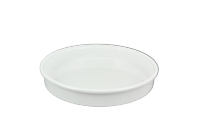 Thunder Group NS608W 8-1/4 Inch Diameter Tortilla Server with Lid Melamine White