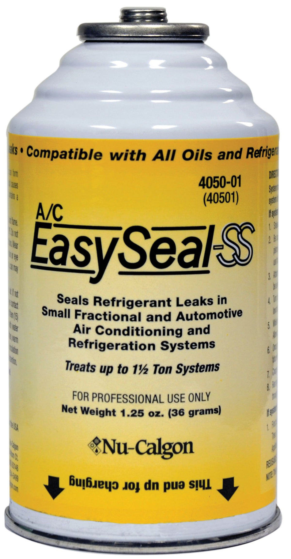 Nu-Calgon 4050-01, A/C EasySeal SS, 1.25 oz
