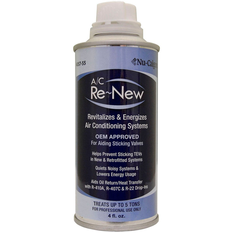 Nu-Calgon 4057-55, A/C Re-New 4 oz can, Lubricant