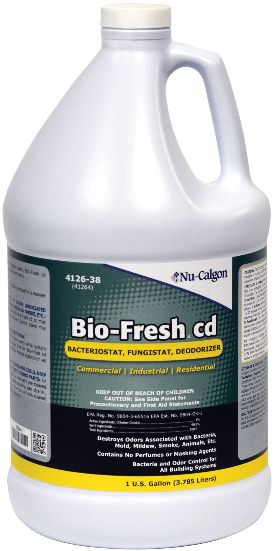Nu-Calgon 4126-38, Bio-Fresh® CD, 1 Gallon