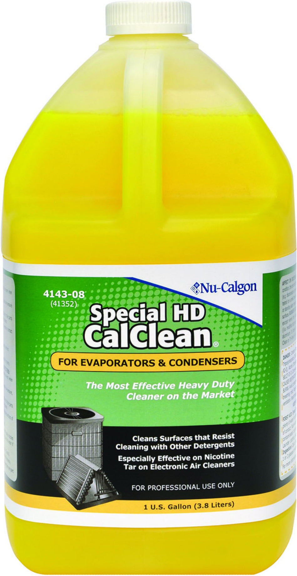 Nu-Calgon 4143-08, CalClean® Special HD, HVAC Coil Cleaner, 1 Gallon