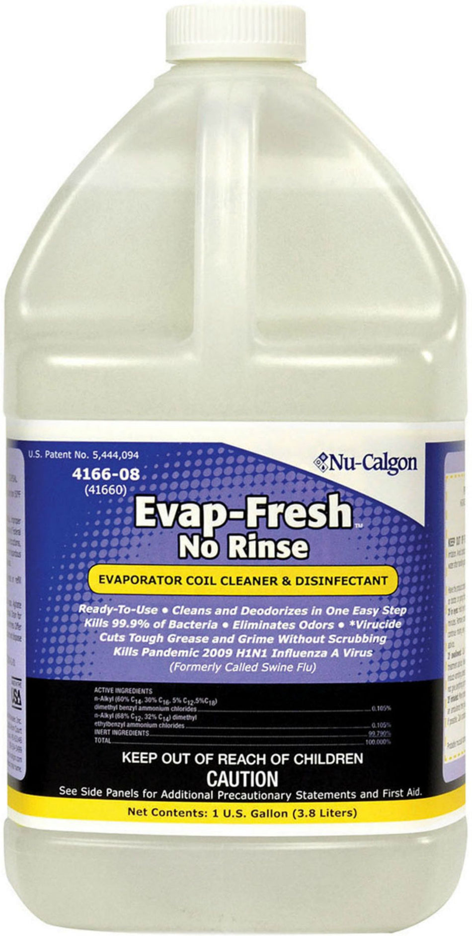 Nu-Calgon 4166-08, Evap-Fresh, HVAC Coil Cleaner, 1 Gallon
