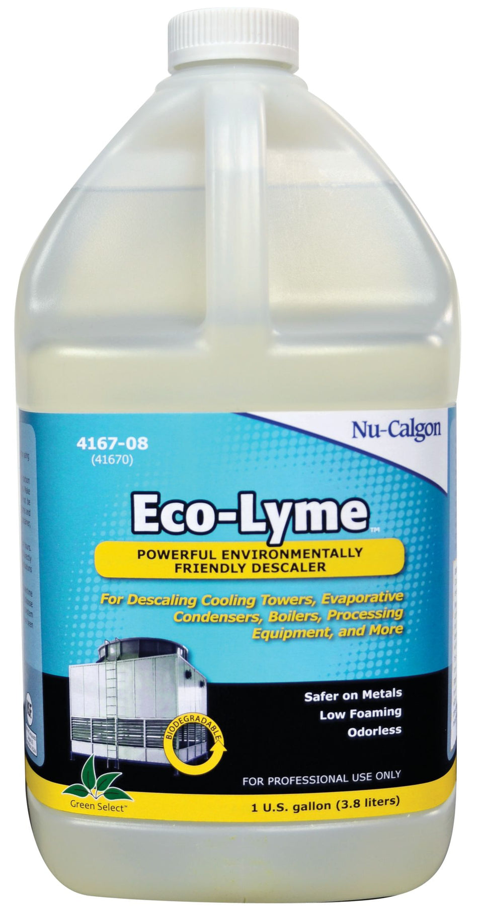 Nu-Calgon 4167-08, Eco-Lyme Descaler, 1 Gallon