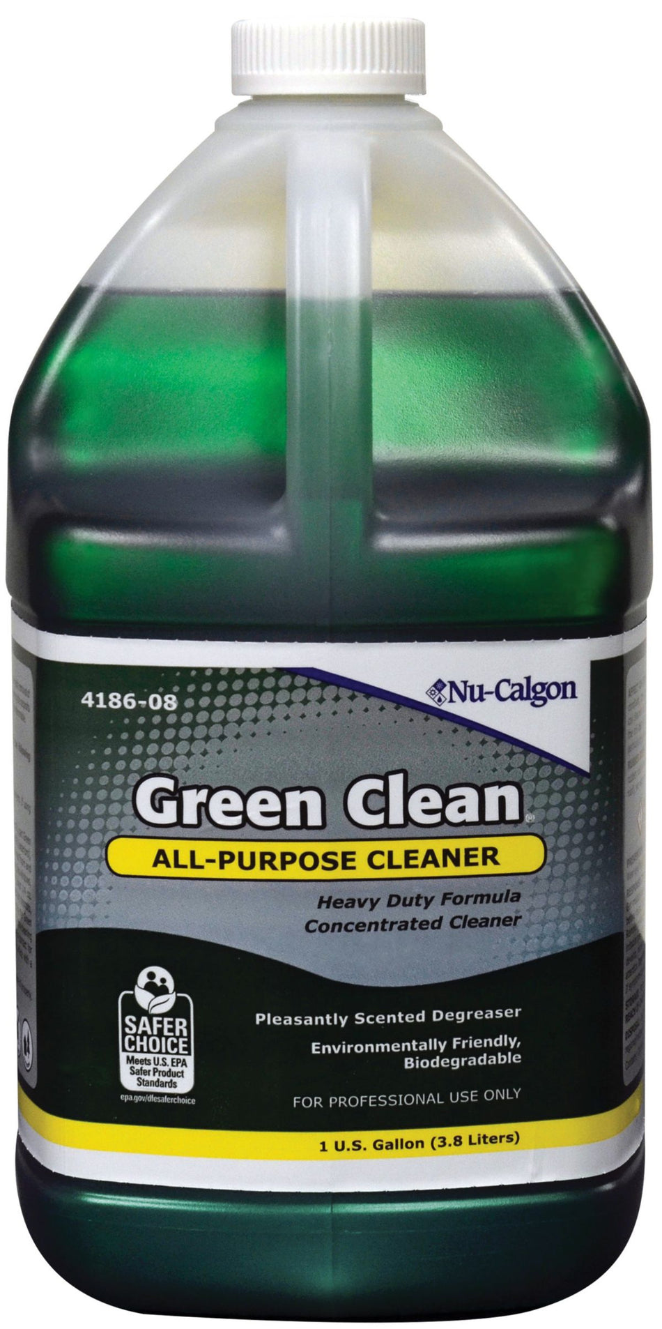 Nu-Calgon 4186-08, Green Clean, 1 Gallon, HVAC Coil Cleaner