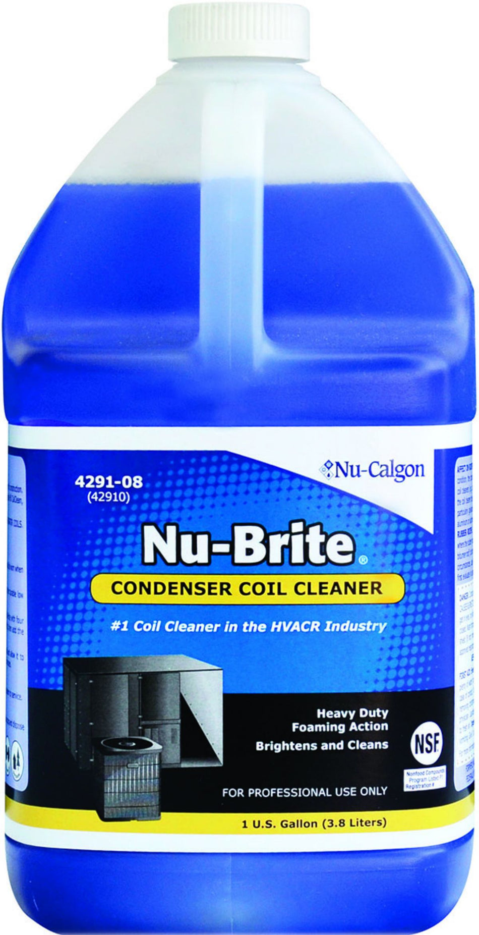 Nu-Calgon 4291-08, Nu-Brite® Coil Cleaner, 1 Gallon