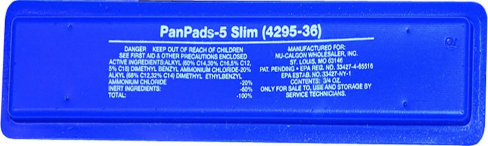 Nu-Calgon 4295-36, Pan Pads - 5 Ton Slim, 3/4 oz