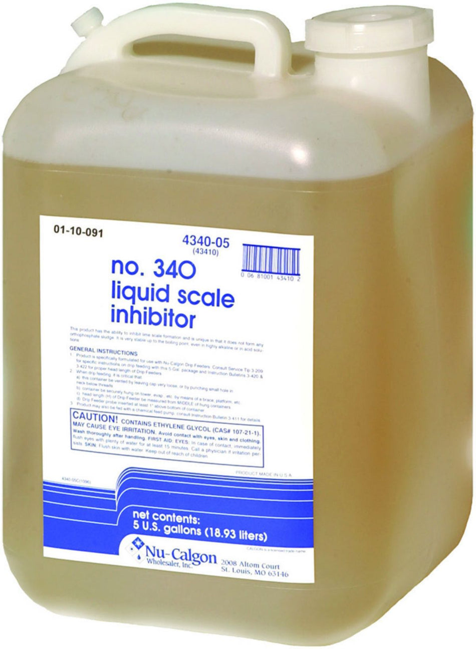 Nu-Calgon 4340-05, Scale Inhibitor No. 340, 5 Gallon