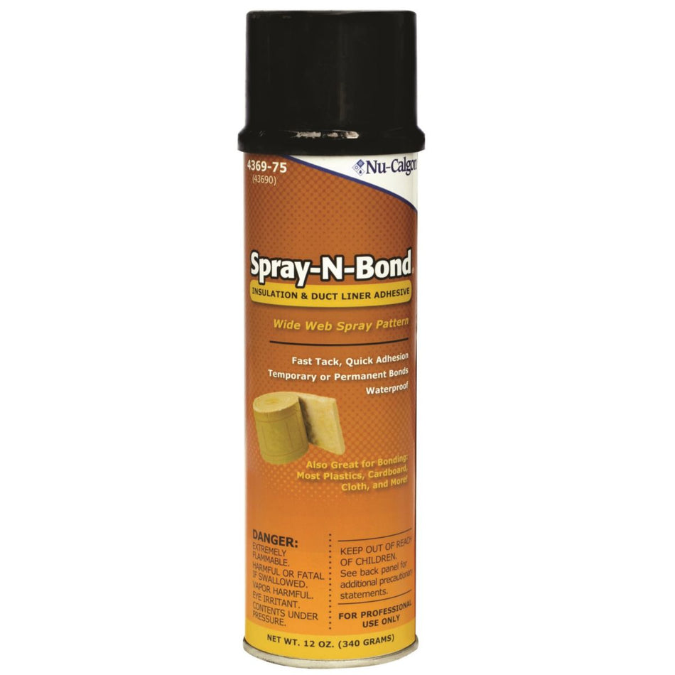 Nu-Calgon 4369-75, Spray-n-Bond, Aerosol, 12 oz