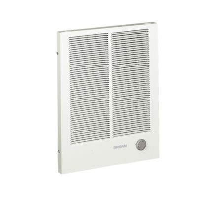 Broan - 194 - Wall Heater, 1500/3000W 240VAC, 1125/2250W 208VAC. White painted grille