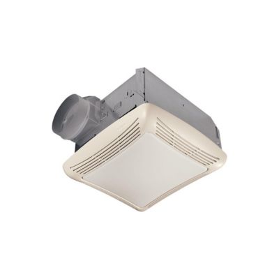 Broan - 763F - 50 CFM, 2.5 Sones, Fan/Light Finish Pack