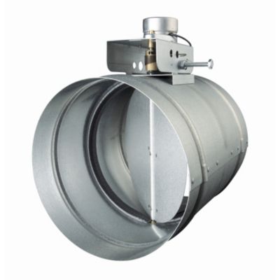 Broan - MD6TU - 6" Universal automatic make-up air damper with pressure sensor kit.