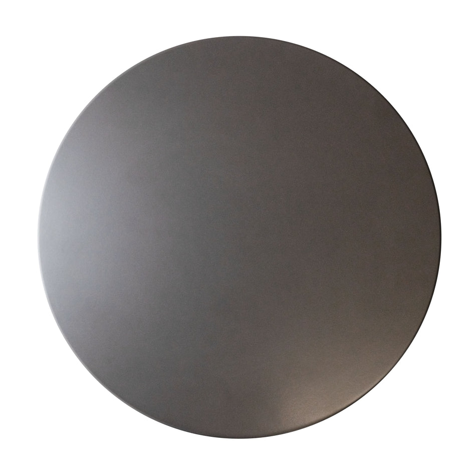 Winco GPS16-G 16 Inch Diameter Round Glazed Pizza Stone Grey Old Stone