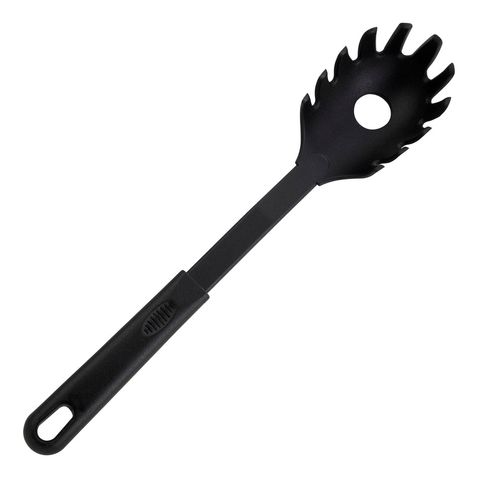 Winco NC-PS1 12 Inch Pasta Fork BPA Free Nylon Black for High Temperature Use