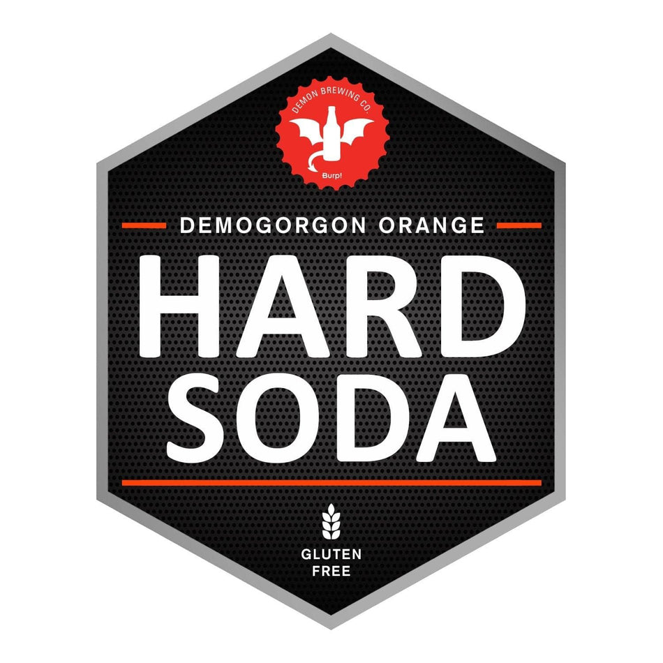 1 Gallon Demogorgon Orange Hard Soda Homebrew Recipe Kit