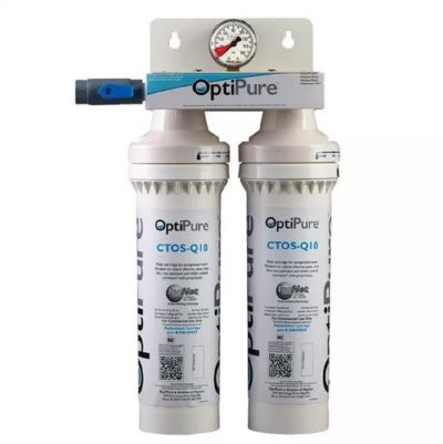 OptiPure Water Filtration System QTI10-2 Double Housing Treatment 160-52021