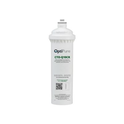 OptiPure Water Filter Cartridge CTO-Q10CR 10" Qwik-Twist 300-05821