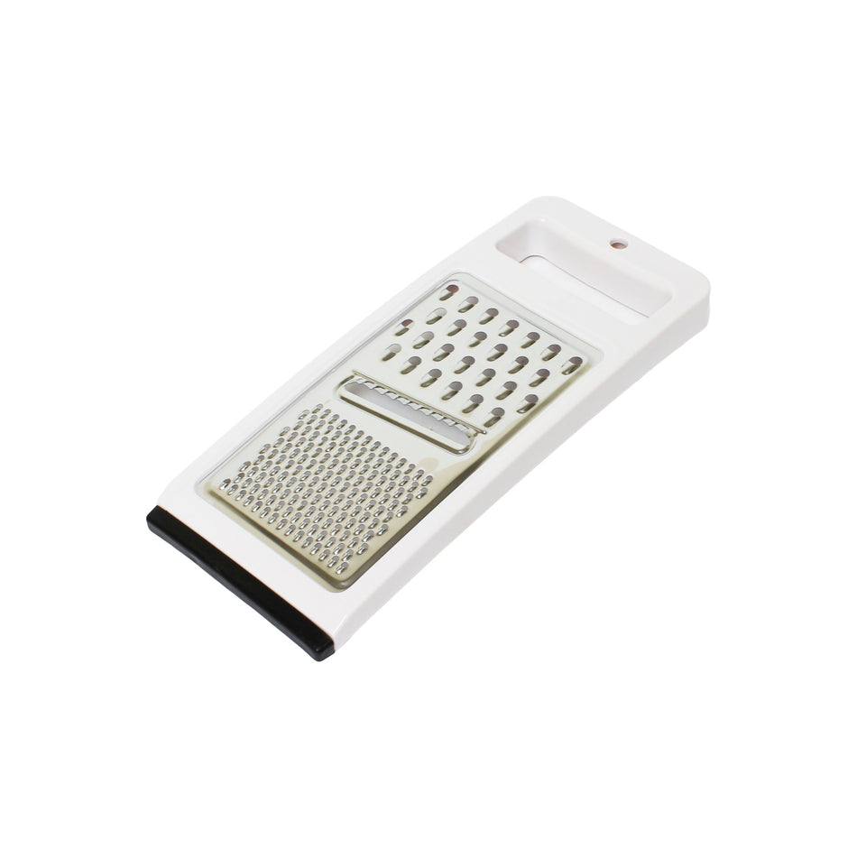4-5/8" x 11-1/8" x 1-1/8", Multi-Use Slicer, Stainless Steel Slicer with Polypropylene Frame