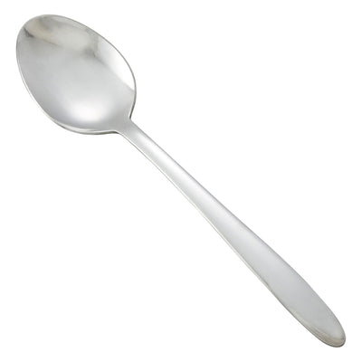 12 pack Winco 0019-03 Flute Dinner Spoon, 18/0 Heavyweight