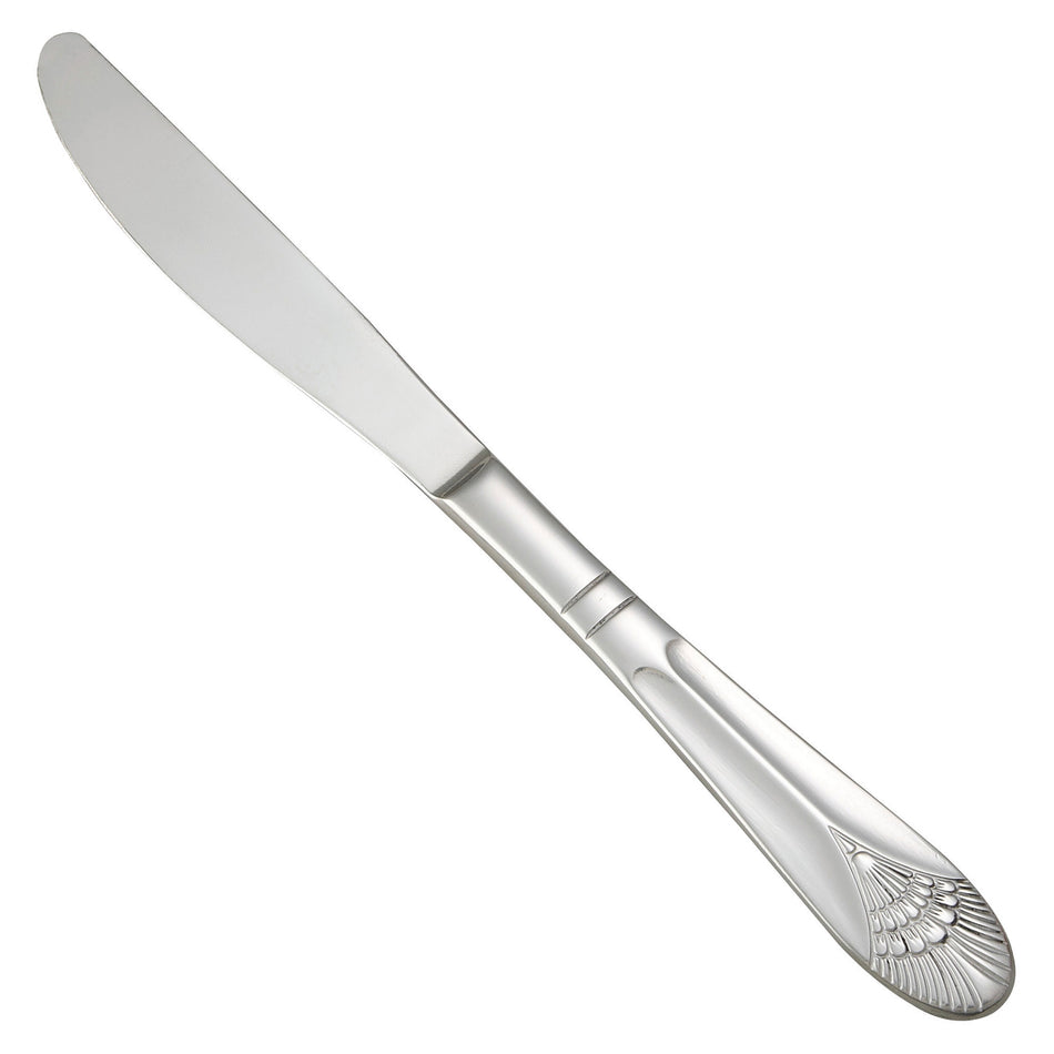 Winco 0031-18 9-5/8 Inch European Knife Heavyweight Mirror Finish 18/8 Stainless Steel