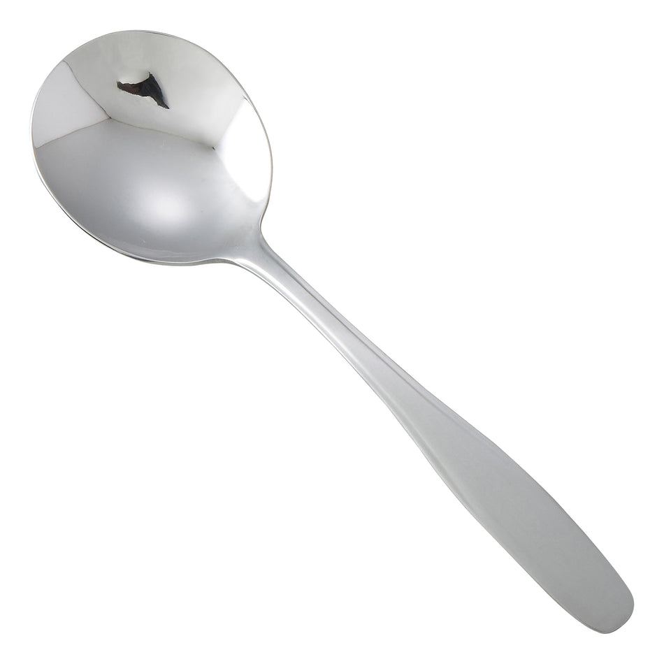 12 pack Winco 0008-04 Manhattan Bouillon Spoon, 18/0 Heavyweight